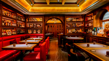 Pipero restaurant, Rome, Italy.