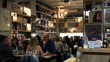 Rimessa Roscioli wine bar, Rome, Italy.