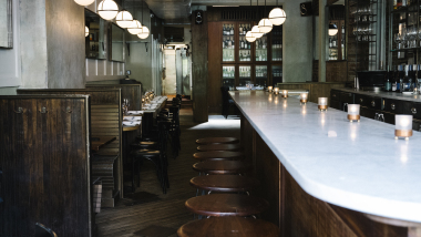 Estela, a restaurant in New York City, USA.