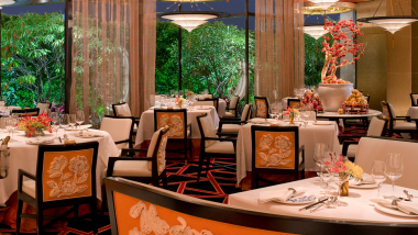 Wynn Macau Hotel - Golden Flower, a restaurant and hotel in Macau SAR, Greater China.