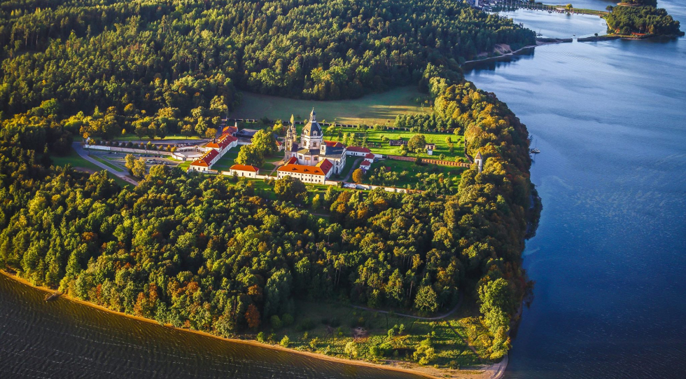 Monte Pacis, a restaurant and hotel in Kaunas, Lithuania.