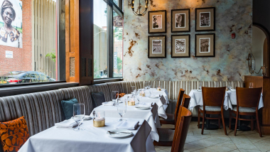 Gracie's, a restaurant in Providence, USA.