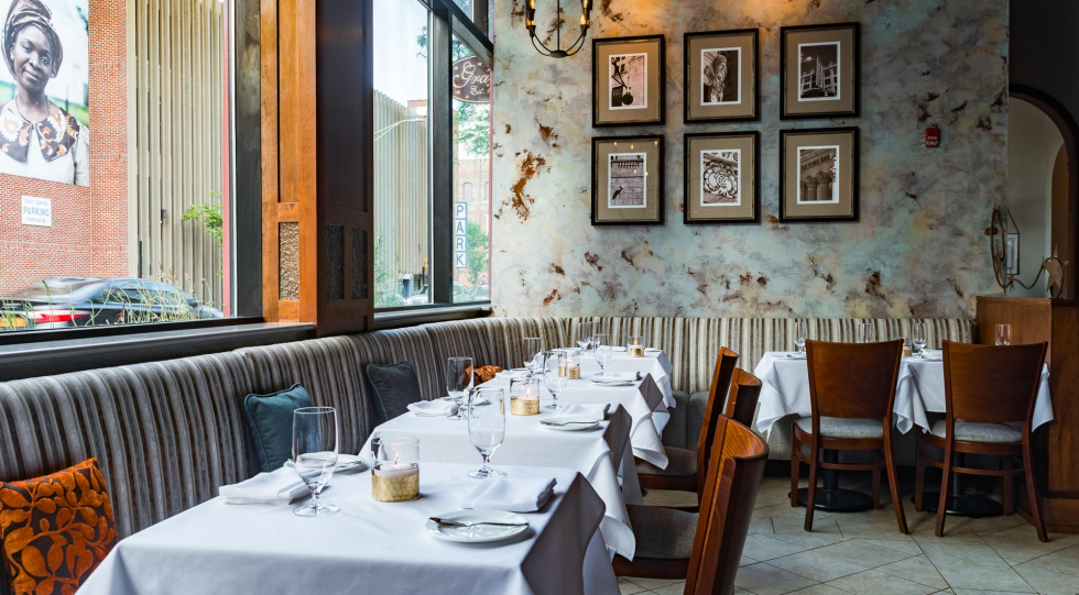 Gracie's, a restaurant in Providence, USA.