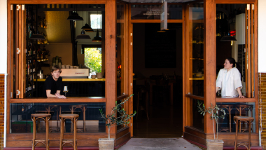 Stonefruit, a restaurant and wine bar in Tenterfield, Australia.