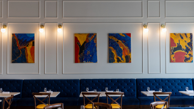 Vintage '78 Wine Bar, a restaurant and wine bar in Kansas City, USA.