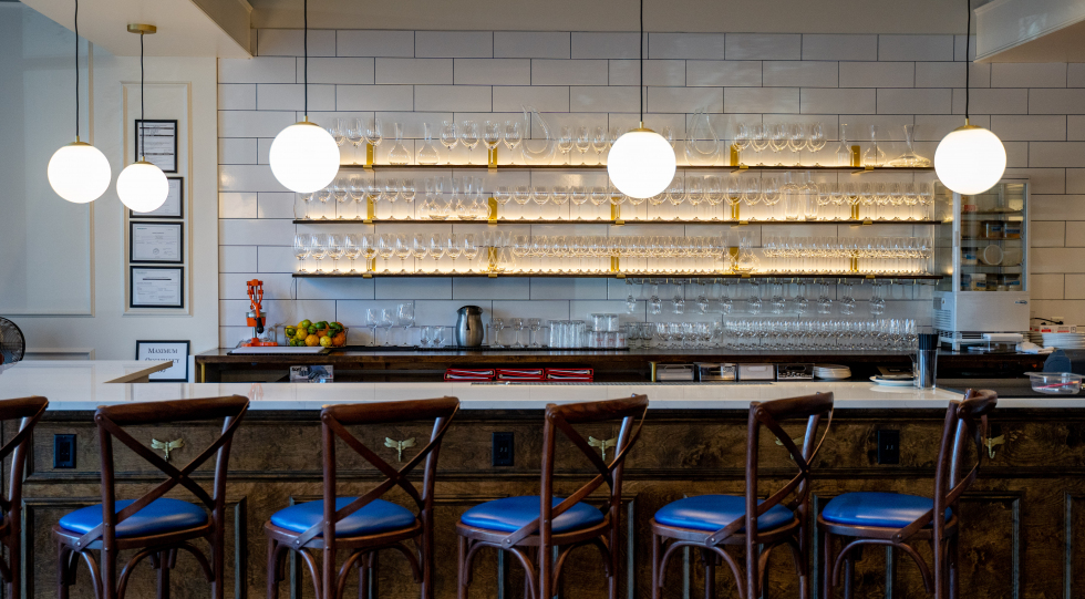 Vintage '78 Wine Bar, a restaurant and wine bar in Kansas City, USA.