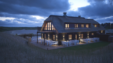 Restaurant Høfde4, a restaurant in Blåvand, Denmark.