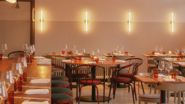 Café Wu, a restaurant in Amsterdam, Netherlands.