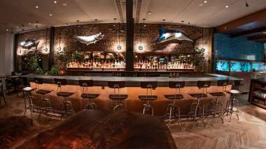 Angler, a restaurant in San Francisco, USA.