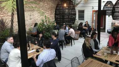 Birba, a wine bar in San Francisco, USA.