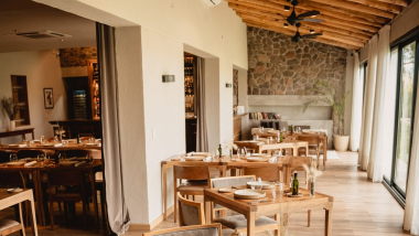 El Hornero in La Morada, a restaurant and hotel in Mendoza, Argentina.