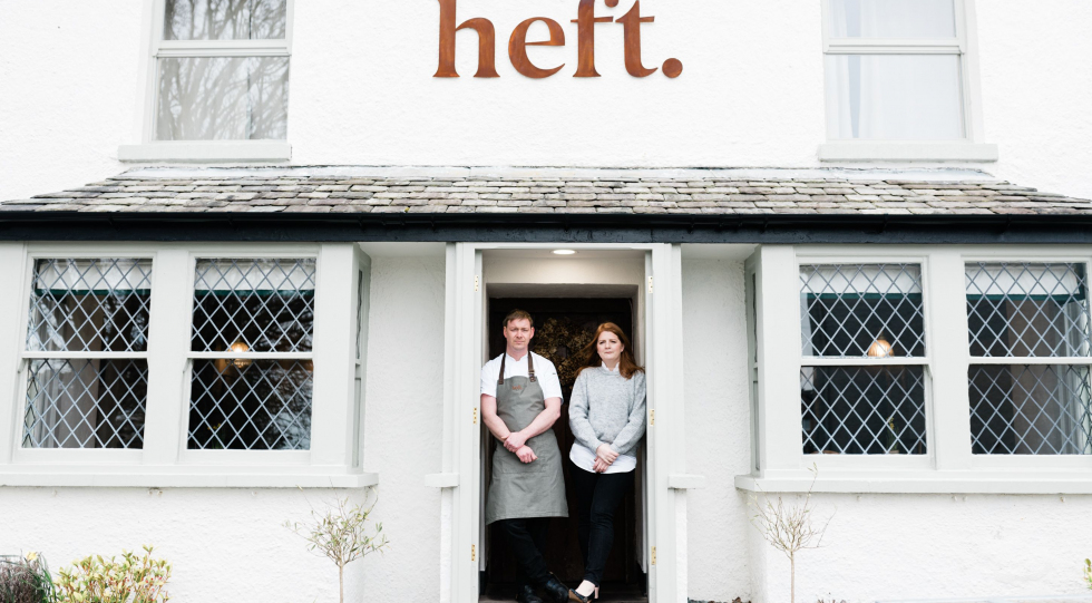 Heft, a restaurant in Newton, UK.