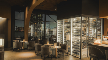 Cella Restaurant & Bar, a restaurant in Antwerp, Belgium.