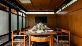Bar Luca, a restaurant and wine bar in Jakarta, Indonesia.