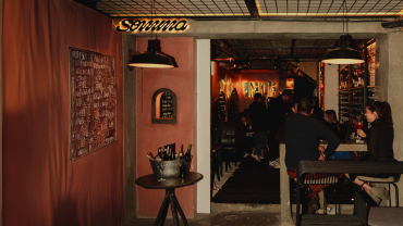 Somma, a wine bar in Mexico City, Mexico.