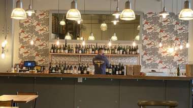 Ungrafted, a wine bar in San Francisco, USA.