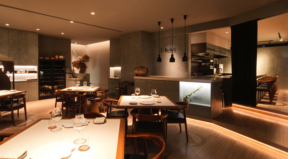 L'atelier par Yao, a restaurant in Taichung, Taiwan.