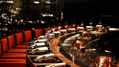 Ukai-tei, a restaurant in Kaohsiung, Taiwan.