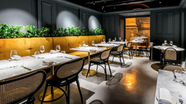Interior of Risette Restaurant, Malta.