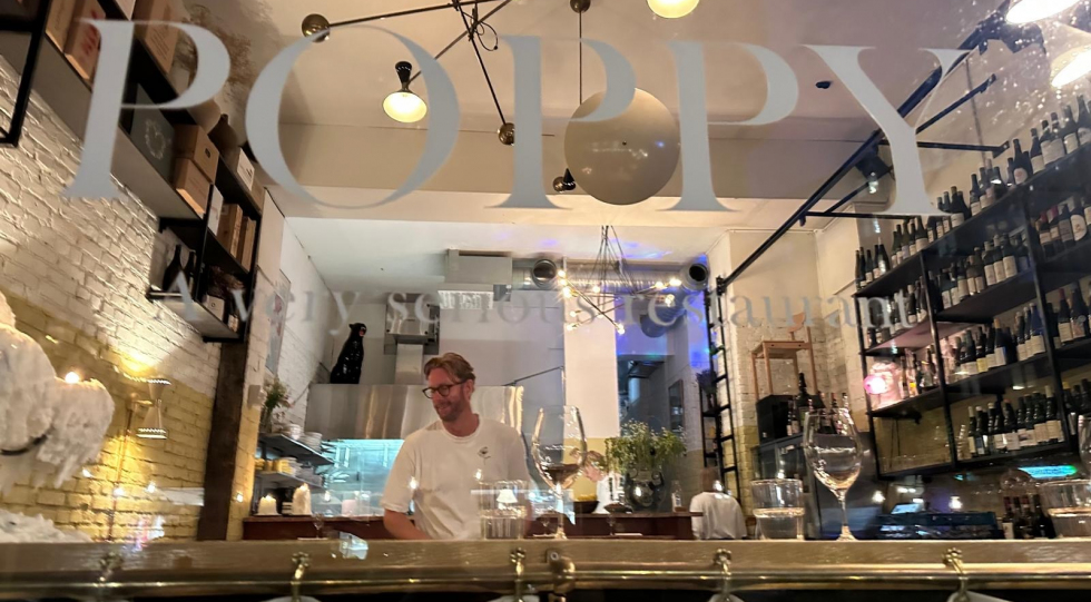 Interior of Poppy, Gothenburg, Sweden.