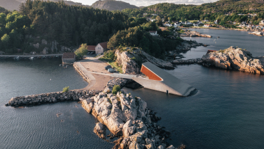 Under, a restaurant in Lindesnes, Norway.