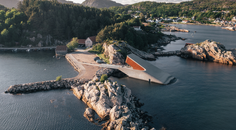 Under, a restaurant in Lindesnes, Norway.
