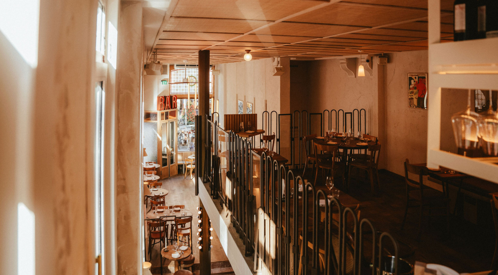 Gitane, a restaurant and wine bar in Amsterdam, Netherlands.