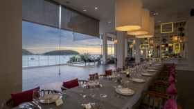 The Nai Harn Phuket, a restaurant and hotel in Phuket, Thailand.