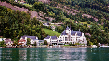 Park Hotel Vitznau, a restaurant and hotel in Vitznau, Switzerland.