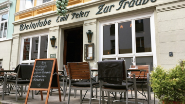 Weinstube zur Traube, a restaurant in Hamburg, Germany.