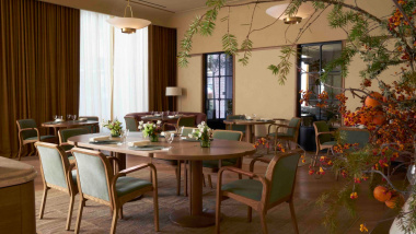 Quince, a restaurant in San Francisco, USA.