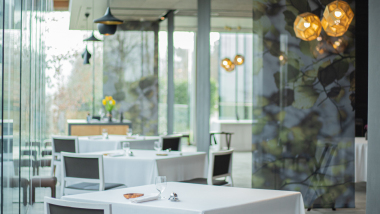 Azurmendi Restaurant, a restaurant in Bilbao, Spain.