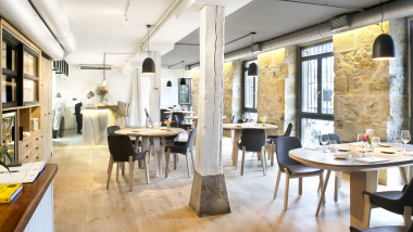 Mina Restaurant, a restaurant in Bilbao, Spain.