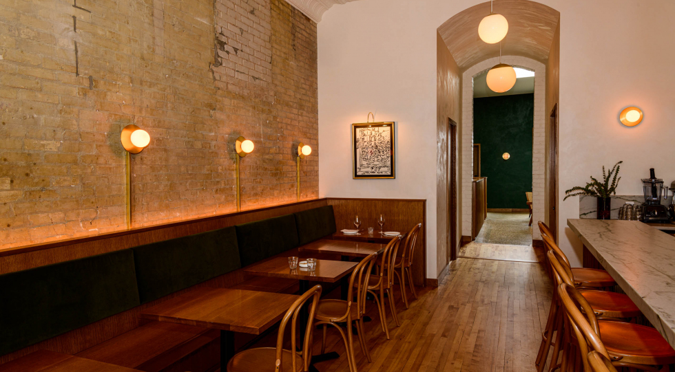 Chateau Grand Rapids, a wine bar in Grand Rapids, USA.