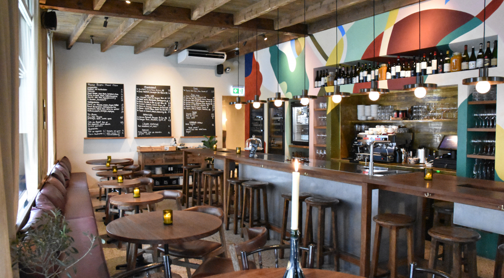 Marius Wijncafé, a restaurant and wine bar in The Hague, Netherlands.