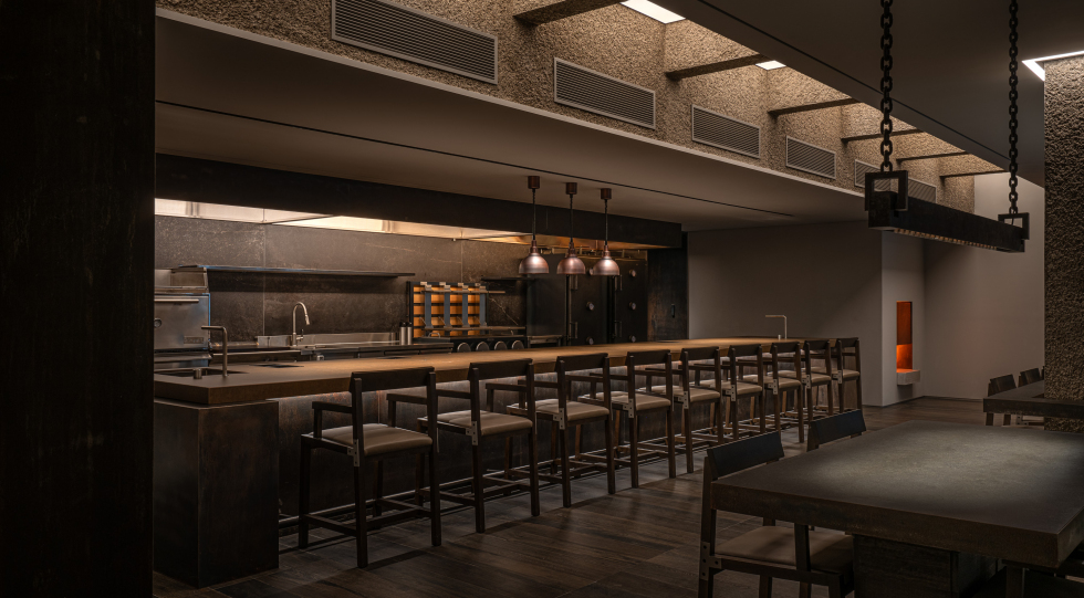 IMOK Smoke Dining, a restaurant in Seoul, South Korea.