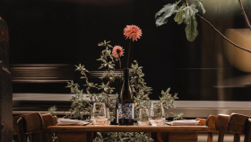 Cafe Kiem, a wine bar, restaurant in Rotterdam, Netherlands.