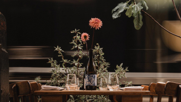 Cafe Kiem, a wine bar, restaurant in Rotterdam, Netherlands.