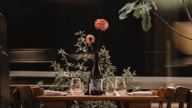 Cafe Kiem, a wine bar, restaurant in Rotterdam, Netherlands.