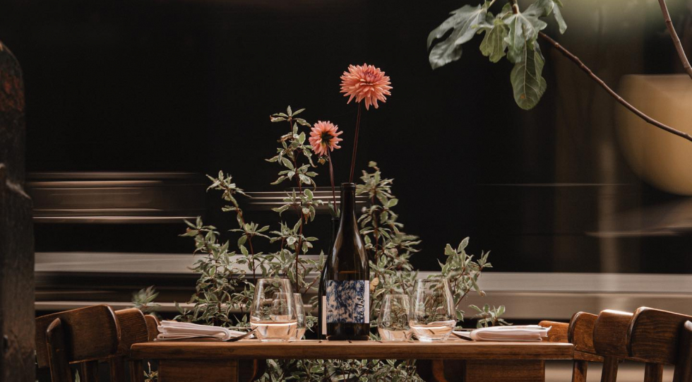 Cafe Kiem, a wine bar, restaurant in Rotterdam, Netherlands.