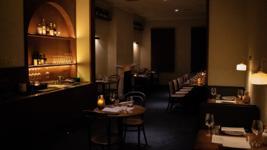 Firepop, a restaurant and wine bar in Sydney, Australia.