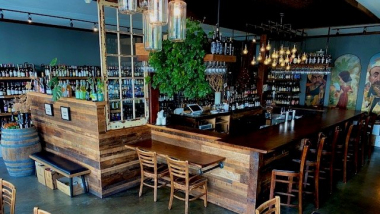 Division Wines, a wine bar in Portland, USA.