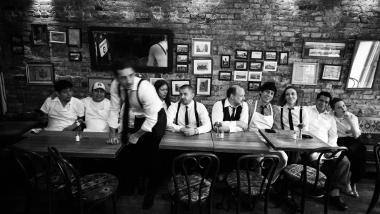Kafana, a restaurant in New York City, USA.