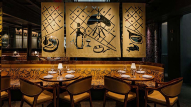 Sartiano’s, a restaurant in New York City, USA.