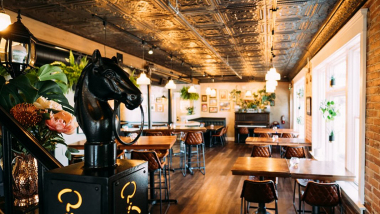 Vieux Carré, a restaurant in Spokane, USA.
