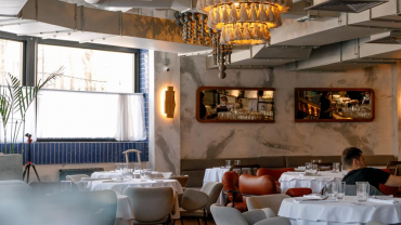 Nuala, a restaurant and wine bar in Almaty, Kazakhstan.