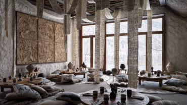AUYL, a restaurant in Almaty, Kazakhstan.