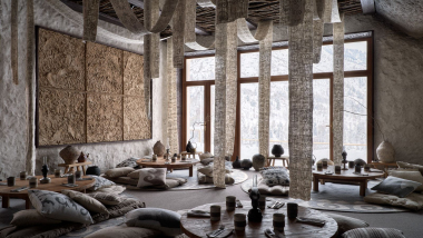AUYL, a restaurant in Almaty, Kazakhstan.