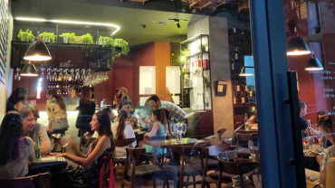 Kefli, a wine bar in Baku, Azerbaijan.