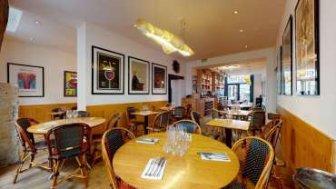 Willi's Wine Bar, a restaurant and wine bar in 1st arr, Paris, France.